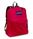 Jansport Superbreak, Sac &agrave; dos - Rouge, Synth&eacute;tique