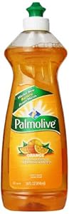 Palmolive Dish Liquid with Orange Extracts, Orange, 14 Fluid Ounce