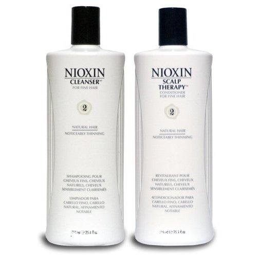 Nioxin System 2 Cleanser & Scalp Therapy DUO (33oz each)