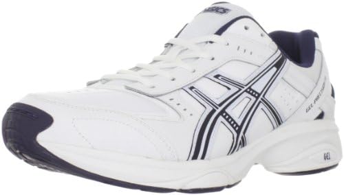 ASICS Men's GEL-Precision TR Cross-Training Shoe,White/Navy/Silver,11 M US