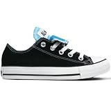 Converse All Stars Chuck Taylor Double Tongue Shoes - Black - UK 8