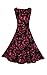 ACEVOG Women's Vintage 1950's Sleeveless Floral Spring Garden Party Picnic Dress