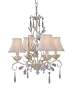 Savoy House 1-4503-4-89 4 Light Mini Chandelier, Distressed Snow