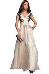 High-Low-Hem Chiffon/Taffeta/Tulle Lace Crystal Applique Crystals Beaded Evening Dress 