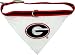 NCAA Dog Collar Bandana, Small, University of Georgia Bulldogs