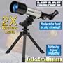 Meade 60AZT 60mm f/5.8 Refracting Telescope w/ Software