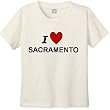 I LOVE SACRAMENTO - BigBoyMusic Youth Designs - White T-shirt
