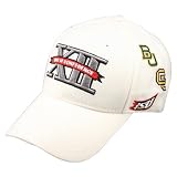 Top of the World White Big 12 All Over Hat