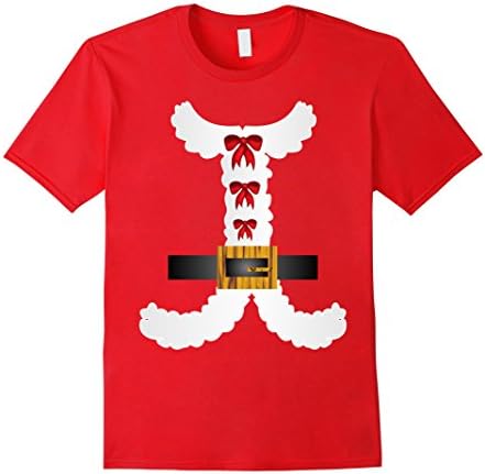 Men's Merry Christmas Mrs. Santa Claus Costume T shirt 3XL Red