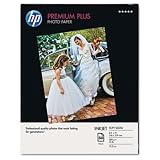 HP Q5450A - Premium Plus Photo Paper, 75 lbs., Soft-Gloss, 8-1/2 x 11, 50 Sheets/Pack