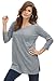 Women's Plus Size Textured Notch Tunic