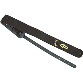 Gibson ASGG-GL10 Black Beauty Leather Guitar Strap