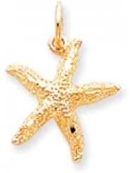 10k Yellow Gold Starfish Charm