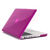 Speck Products See Thru Hard Shell Case, for 13-inch MacBook Aluminum Unibody/Black Keyboard MB13AU-SEE-PNK-D (Pink) - DOES NOT FIT WHITE MACBOOK