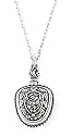 Pewter Narnia Vial Pendant by Bob Siemon, 18"