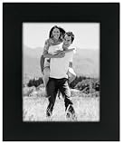 Linear Black Picture Frame 4x5"