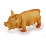Knight Pet Latex Pig with Sound Dog Toy