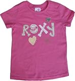 Roxy Girls Pink Gem Logo and Heart Tee Size XL