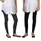 Liz Lange&reg; for Target&reg; Maternity Leggings with Smooth Belly Band (Set of 2) - Charcoal and Black