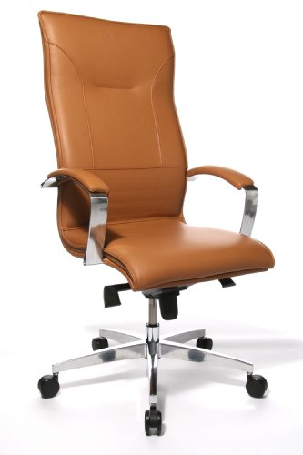 TOPSTAR OF190 AF4 Chefsessel Lean on 5 Leder hellbraun Preisvergleich