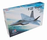 Hobby Boss 80210 Plastic Model Kit Scale 1:72 - F-22A Raptor