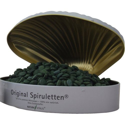 Natura Vitalis Muschel mit 1700 Spirulina Preisvergleich