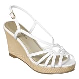 Xhilaration® Tally Strappy Wedges - White
