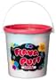Flava Puff Cotton Candy, 6-Ounce Tubs (Pack of 12)