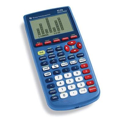 TI-73 Explorer-Blue 