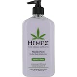 Hempz Vanilla Plum Herbal Moisturizer, 17 Fluid Ounce