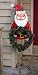 Santa Garden Stand Wreath Holder