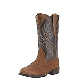 Ariat Western Boots Womens Heritage Saddle Vamp 9 B Root Beer 10015322