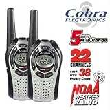 2-WAY 5-MILE RANGE WEATHER RADIOS
