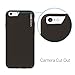 iPhone 6 Case, Perfect Fit & Soft Interior, CaseCrown Lux Glider Case (Black Obsidian)