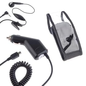 Wireless Technologies Three Piece Value Combo Pack for BlackBerry 8100 Pearl