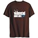 T-Shirt Mens Brown  Willemstad kicks ass  Capitals