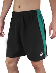 Puma Mens High Performance Athletic Sports Shorts L Black