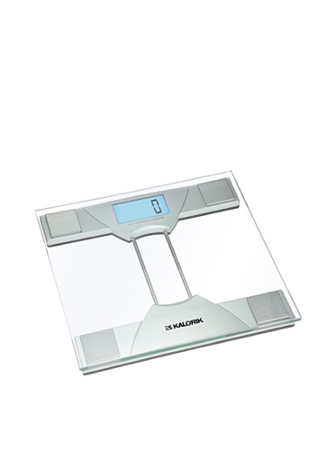 Kalorik Electronic Bathroom Scale  Silver/Clear