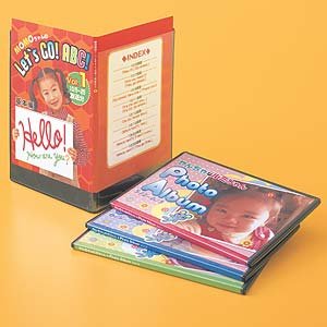 【SANWASUPPLY】インクジェットDVDスリムトールケース用カード(つやなしマット) JP-DVD9