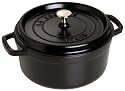 Staub 1102825 Cocotte / Bräter rund 28cm, schwarz