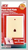 6 each: Ace Flush Wall Jack Wall Plate (3190535)