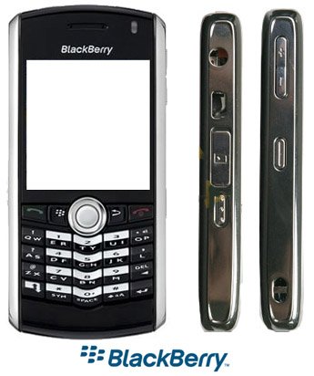 BlackBerry OEM Pearl T-Mobile GSM 8100 Housing Black 