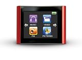 Obscuring Mach Speed 4 GB MP3/Video Player with 1.8-Inch Touchscreen, Utterance Recorder and FM Radio - (Red) (Eclipse-T180 RD)