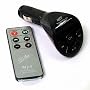 TeckNet FM19A USB Flash Memory MP3 Adapter with 7 FM Channels & Remote Controller - Black