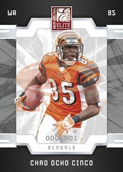 2009 Donruss Elite #21 Chad Ochocinco - Cincinnati Bengals (Football Cards)
