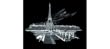 Eiffel Tower Engraving Art Kit