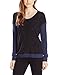 Calvin Klein Jeans Women's Long L/s Downtown Tee Deep Denim