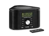 PURE Chronos iDock Series II, DAB/FM Stereo Clock Radio with Dock for iPod/iPhone - Black