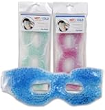 Hot / Cold Therapeutic Bead Pearl Gel Eye Masks Assorted Colors