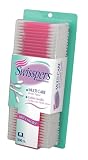 Swisspers Multi Care Double Tipped Cotton Swabs (color Plastic Stems), 500 Ct, 4.8- Ounces Packages (Pack of 24)